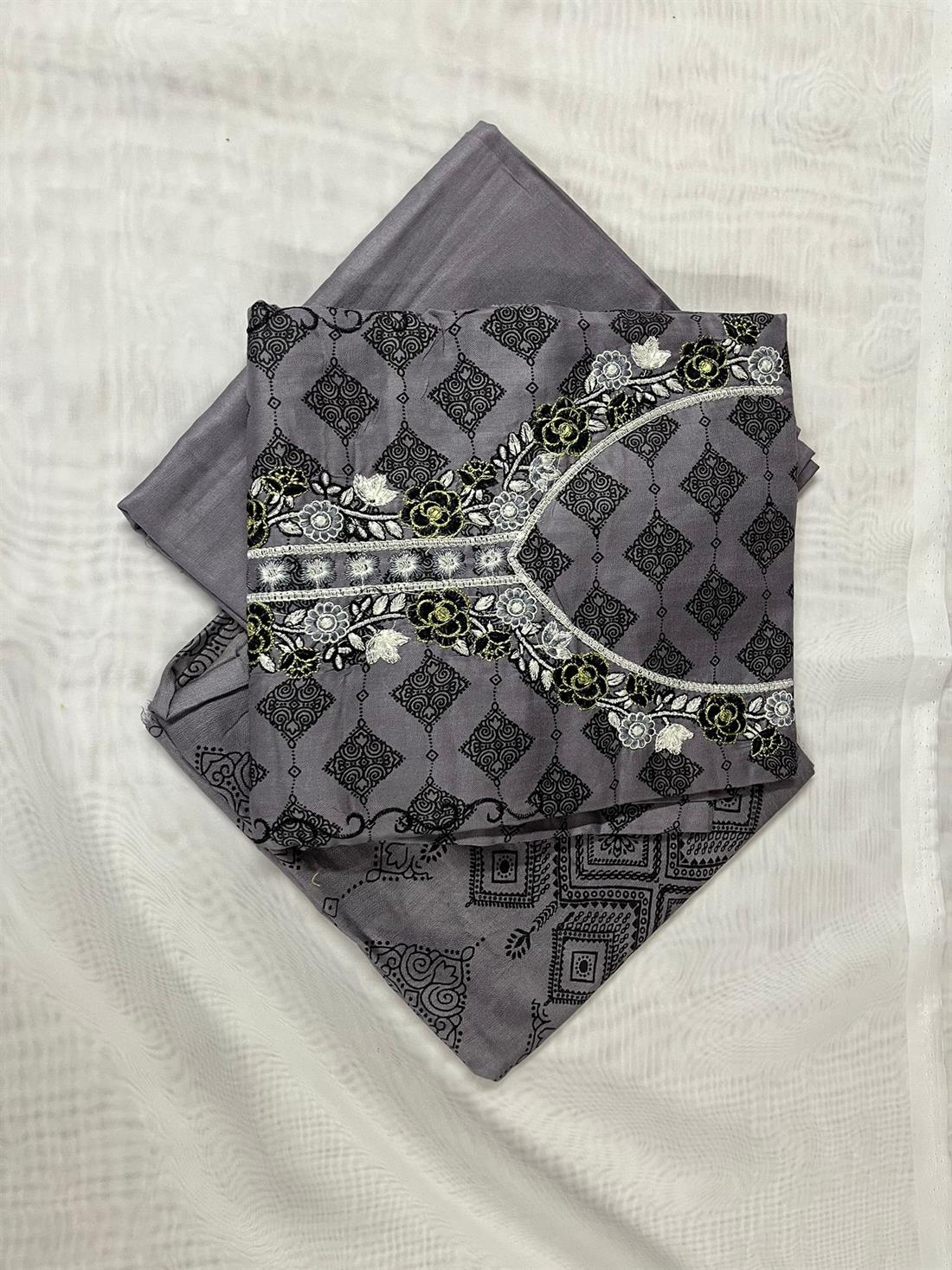 Grey Unstitched 3 Piece Suits