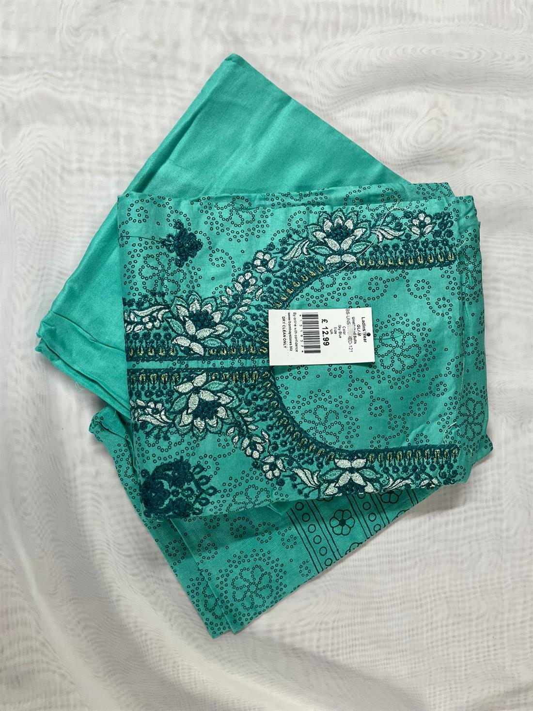 Aqua Unstitched 3 Piece Suits