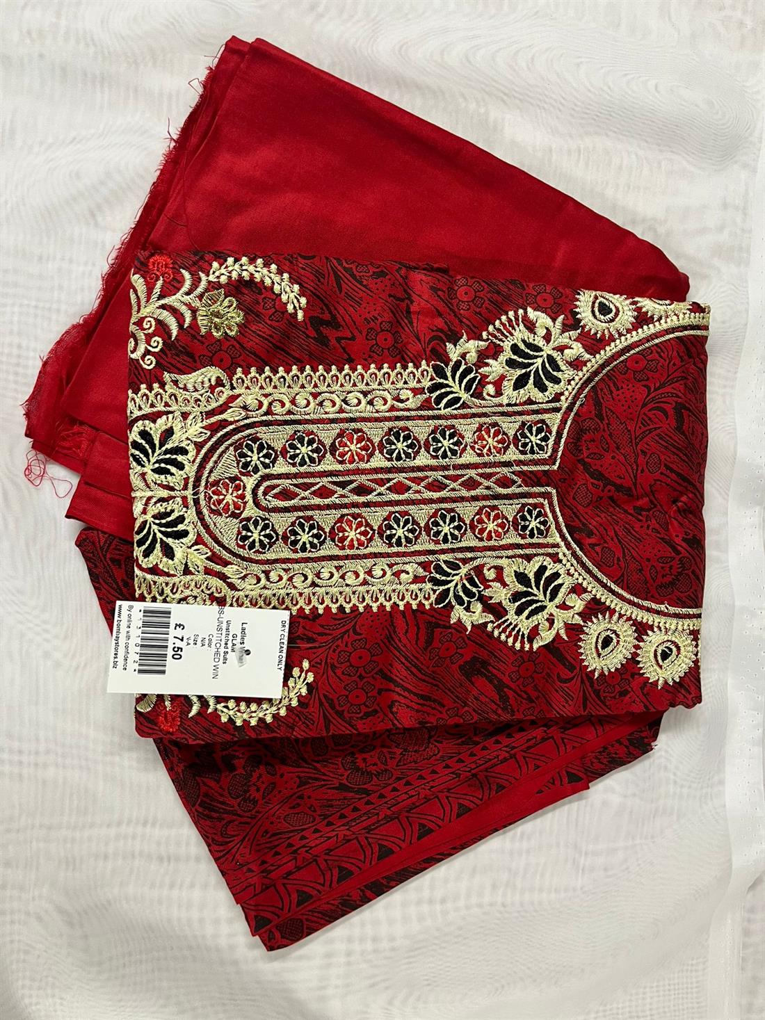 Red Unstitched 3 Piece Suits