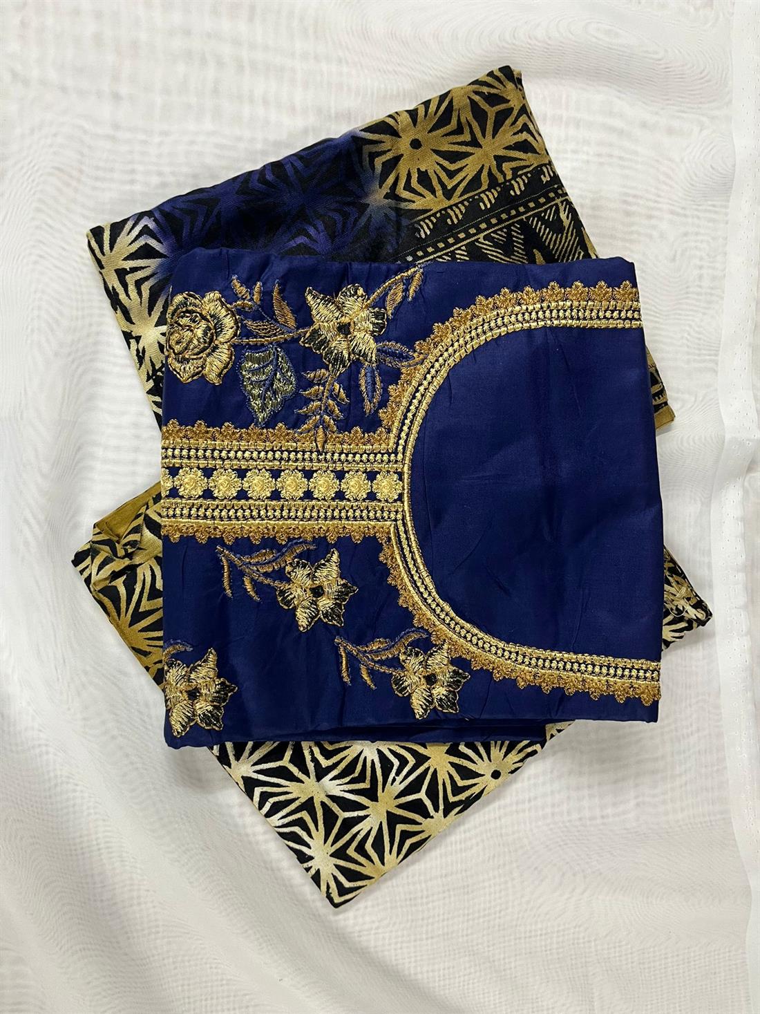 Navy Unstitched 3 Piece Suits