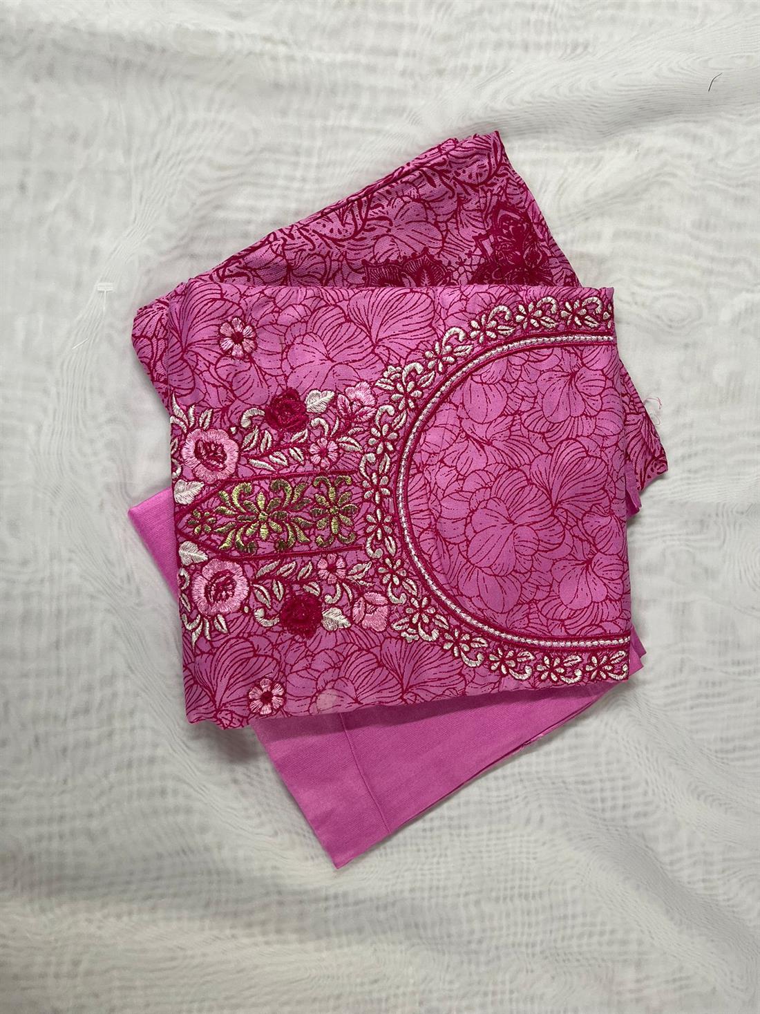 Pink Unstitched 3 Piece Suits