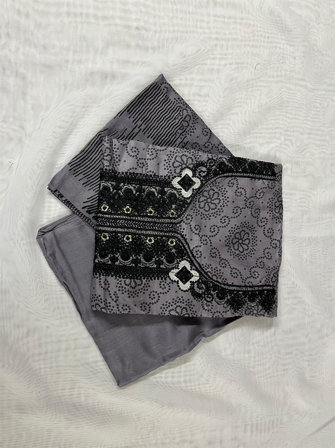 Grey Unstitched 3 Piece Suits