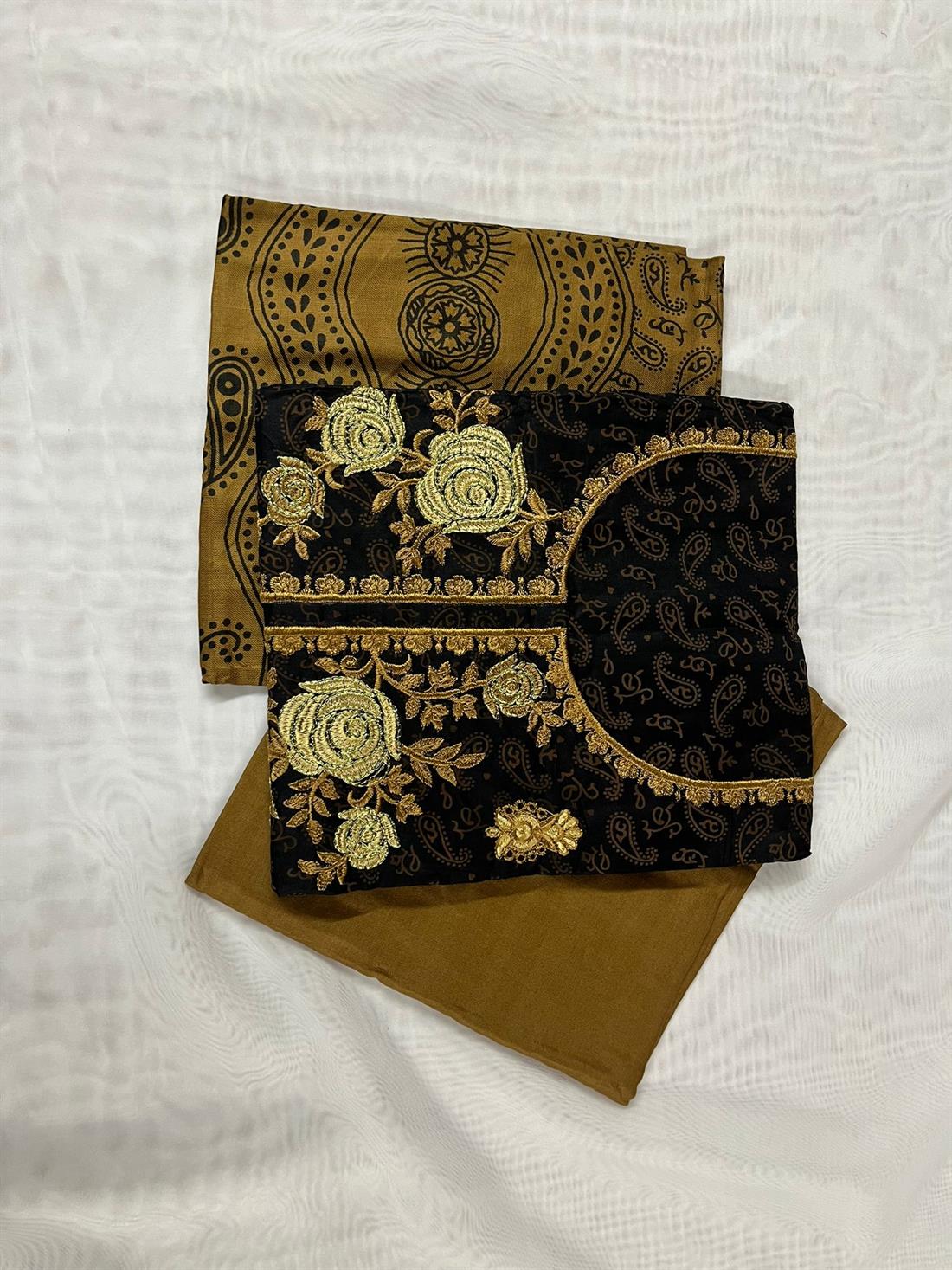 Black Unstitched 3 Piece Suits