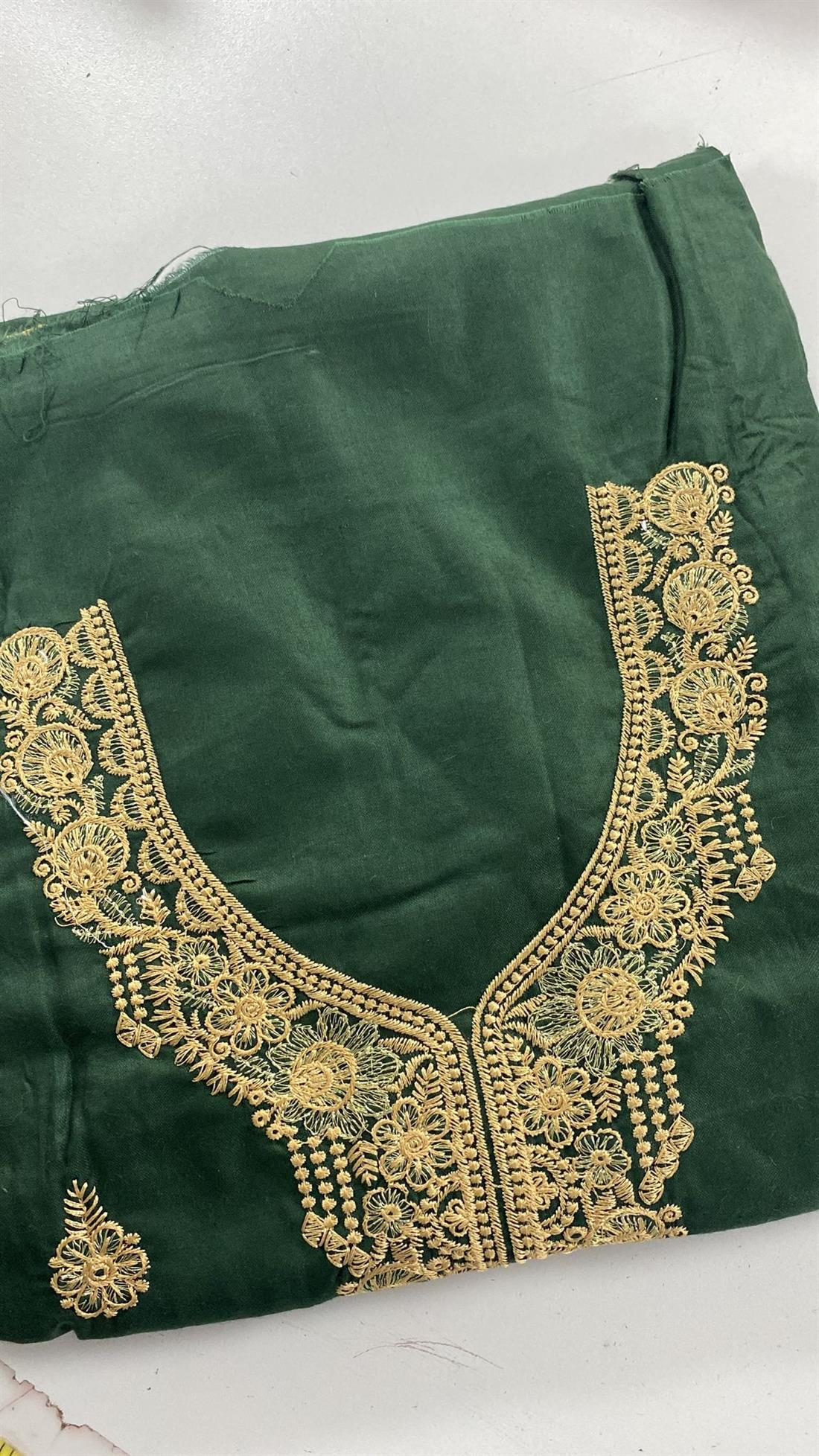 Bottle Green Unstitched Suit