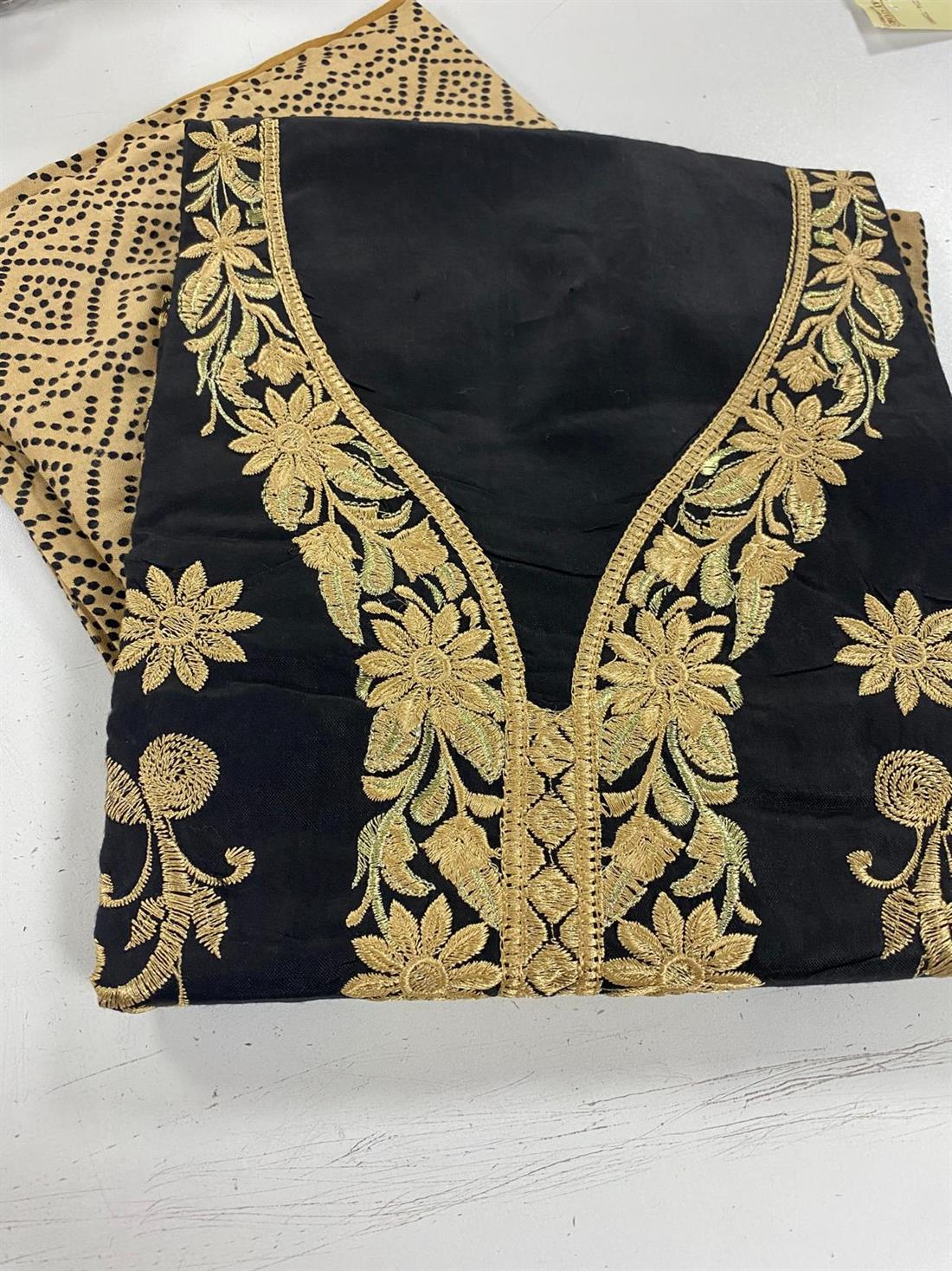 Black Unstitched 3 Piece Suit