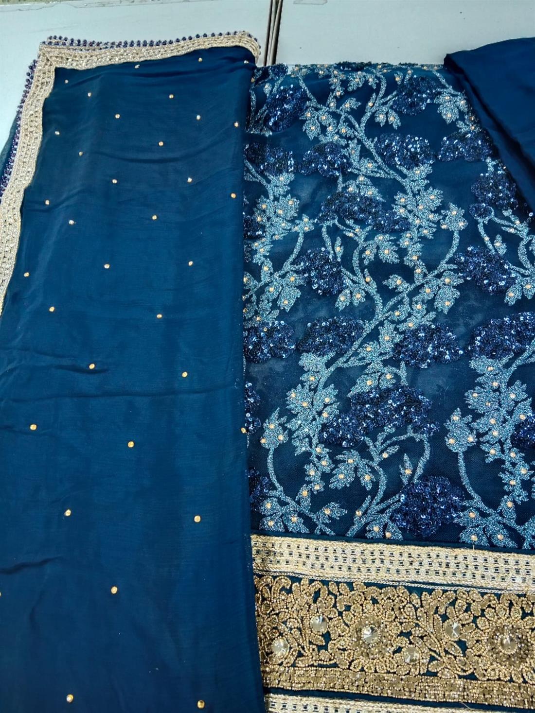Navy Unstitched Suit