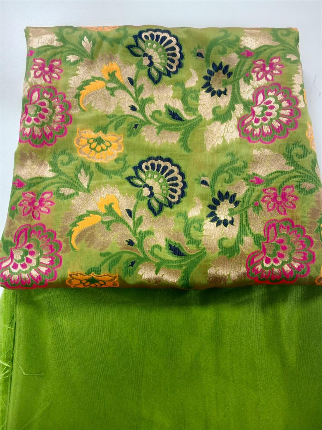 Sage Green Unstitched 2 Piece Suit