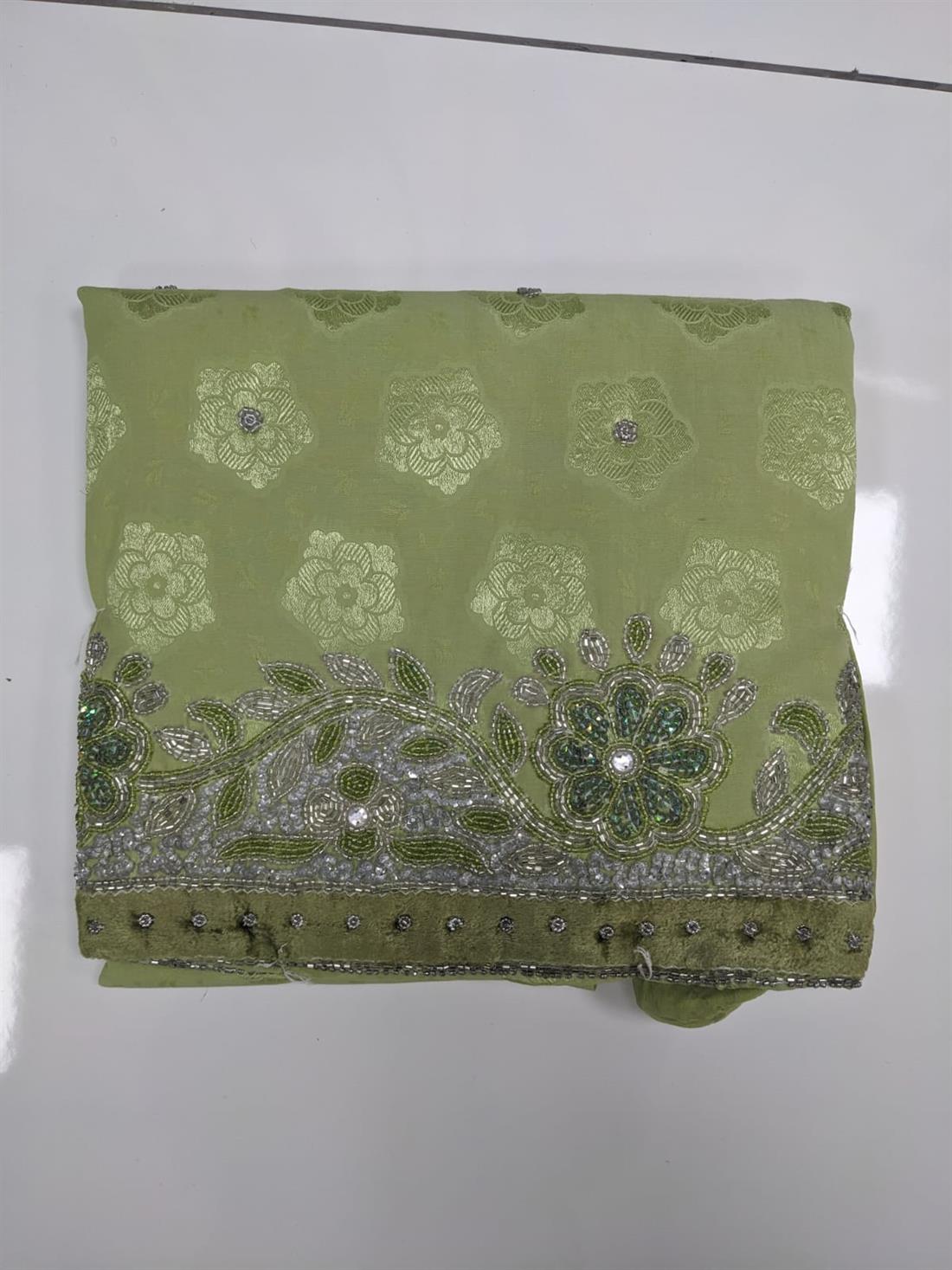 Mint G Unstitched Suit