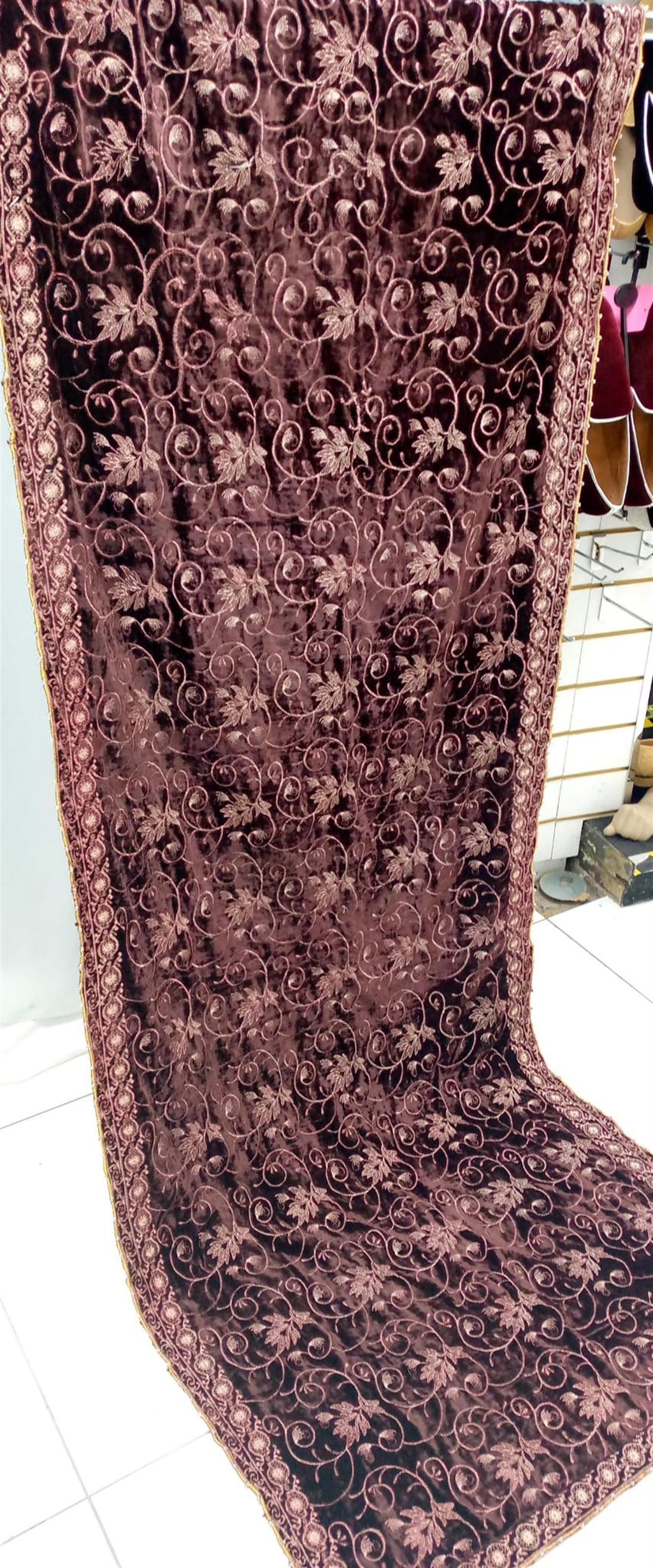 Brown Velvet Shawl