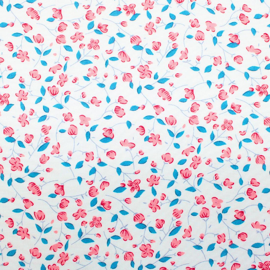 Cream Crepe 2 Yards of Printed Dressmaking Viscose