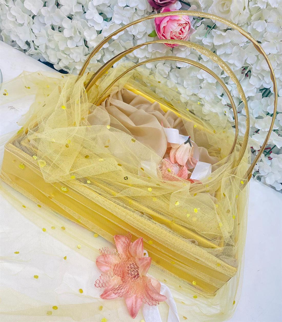 Gold Net Baskets