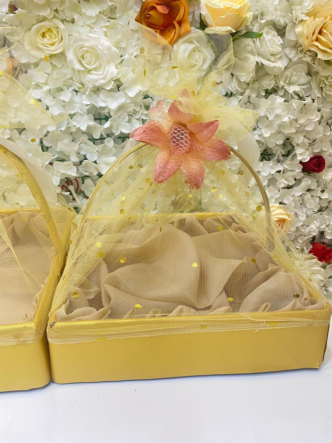 Gold Net Baskets