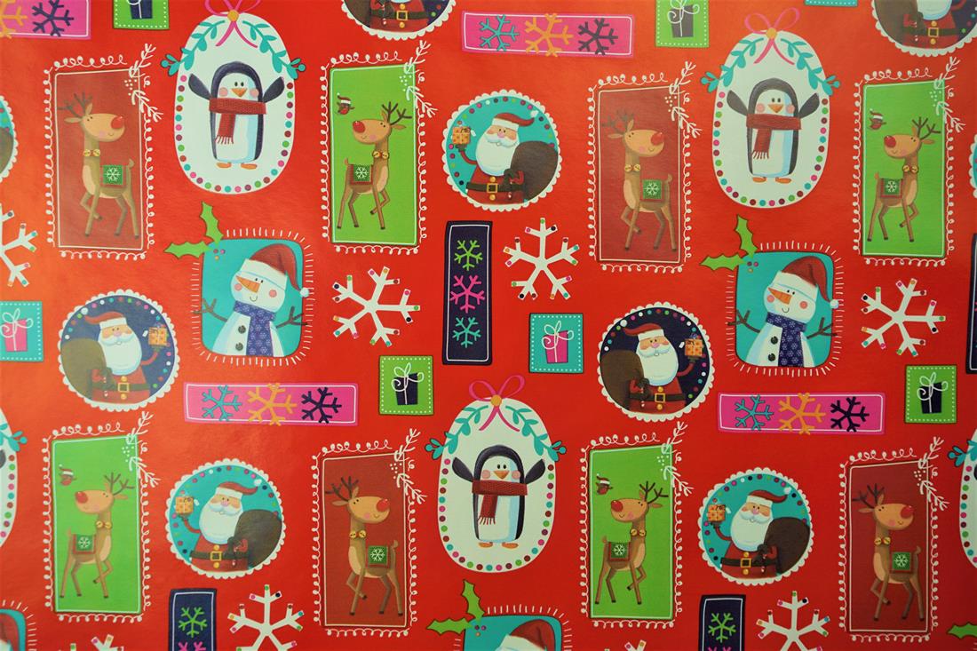 COL6 8mtrs Gift Wrapping Paper