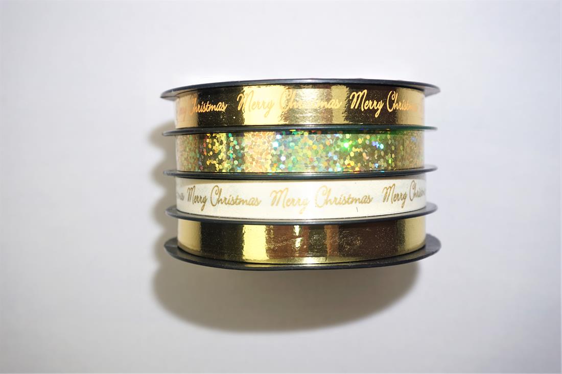 Gold 16mtr Curling Ribbon