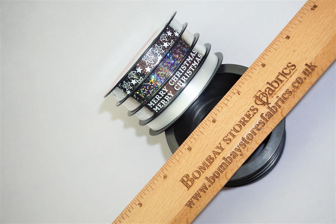 Silver 16mtr Curling Ribbon