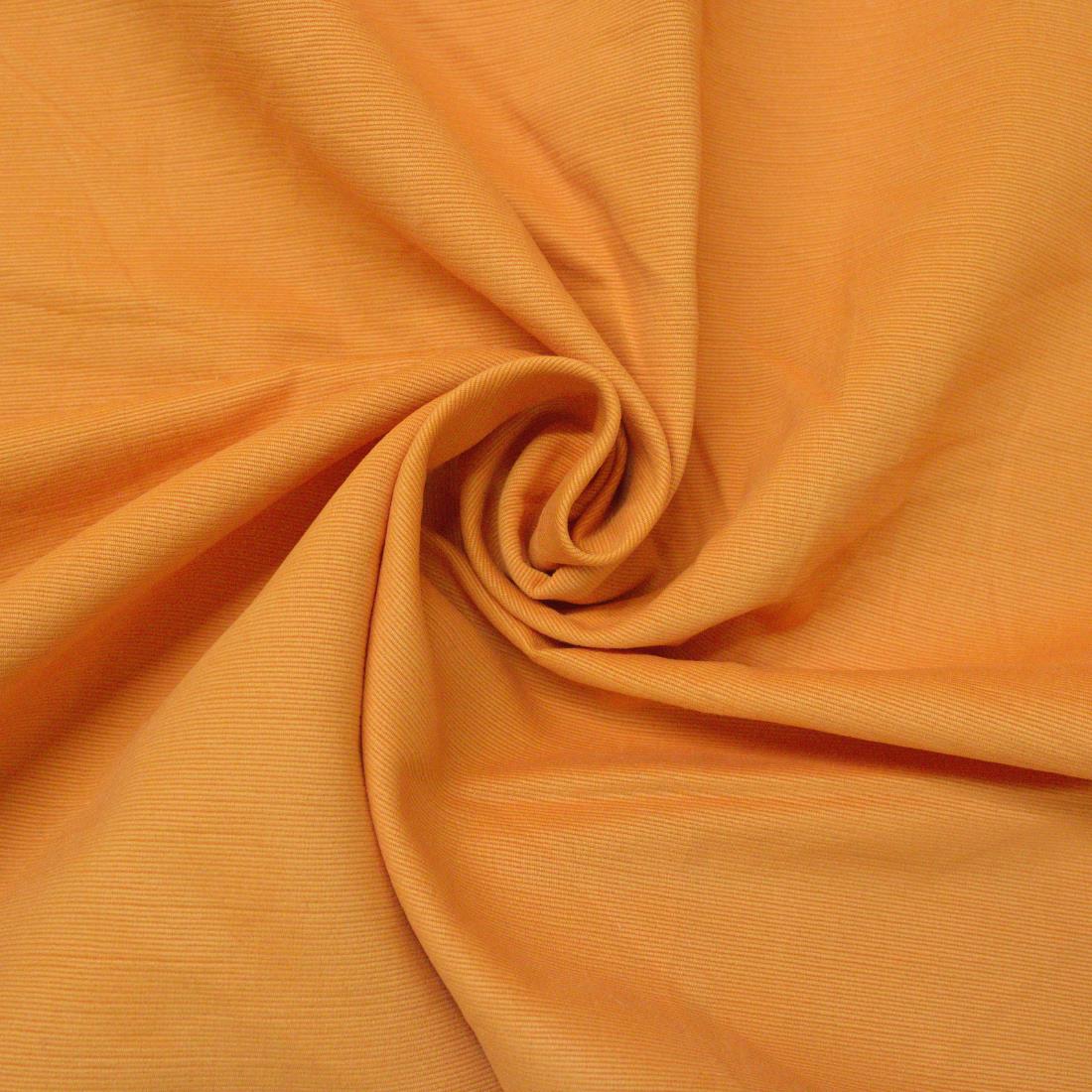 Orange Polyester Drill Fabric