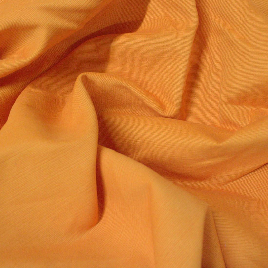Orange Polyester Drill Fabric