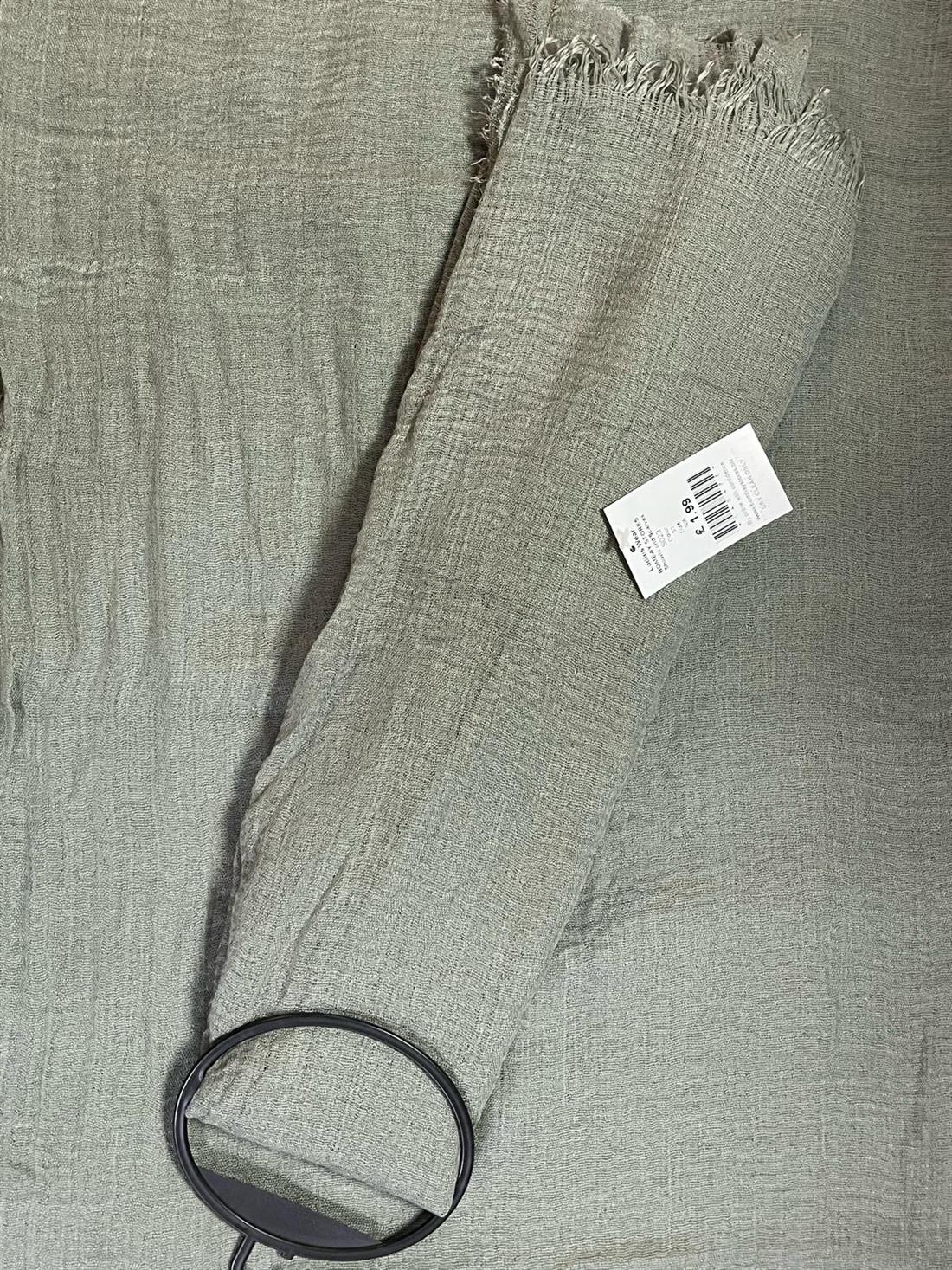 Light Olive Ladies Floaty Scarves