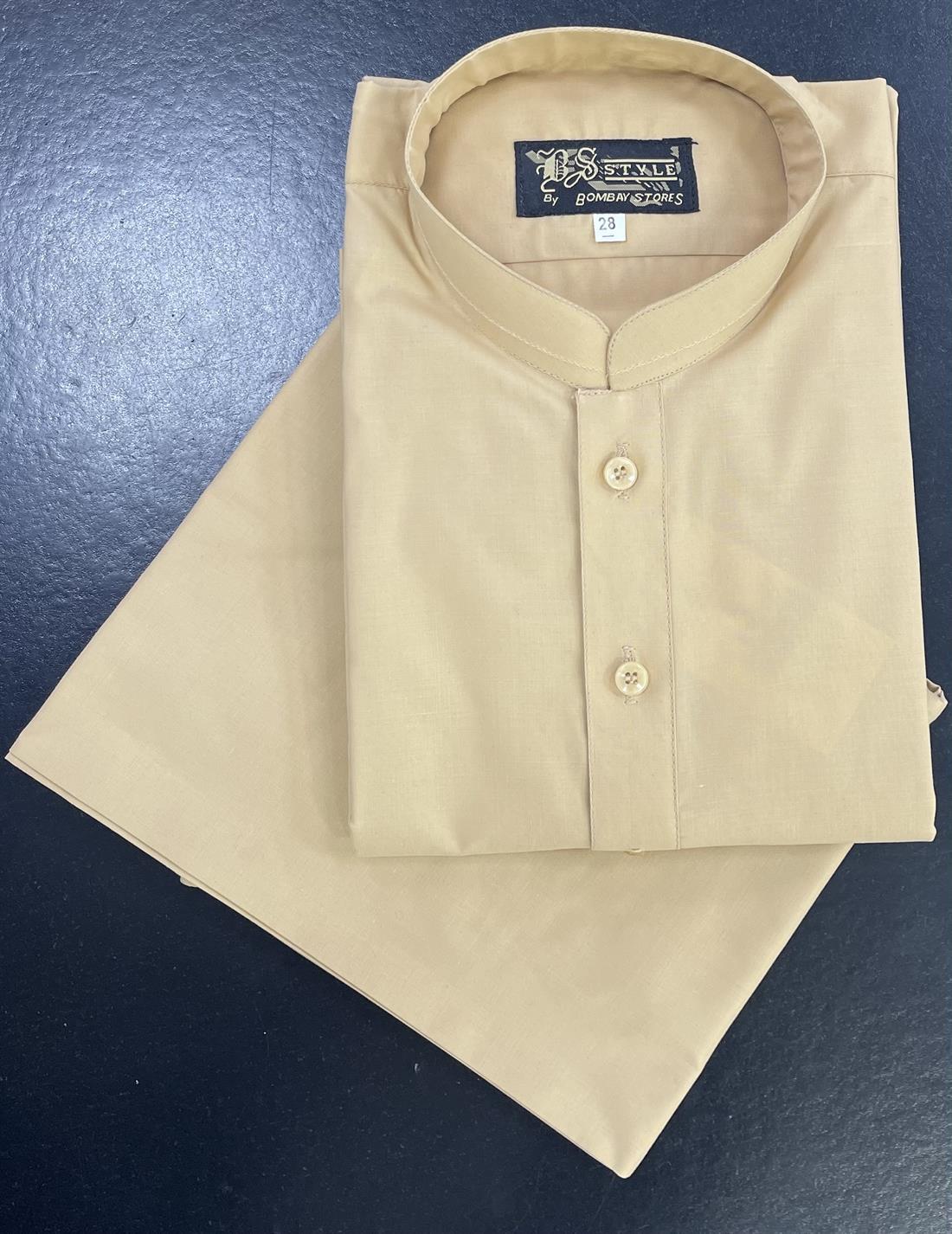 Gold Boys Kurta Pyjama