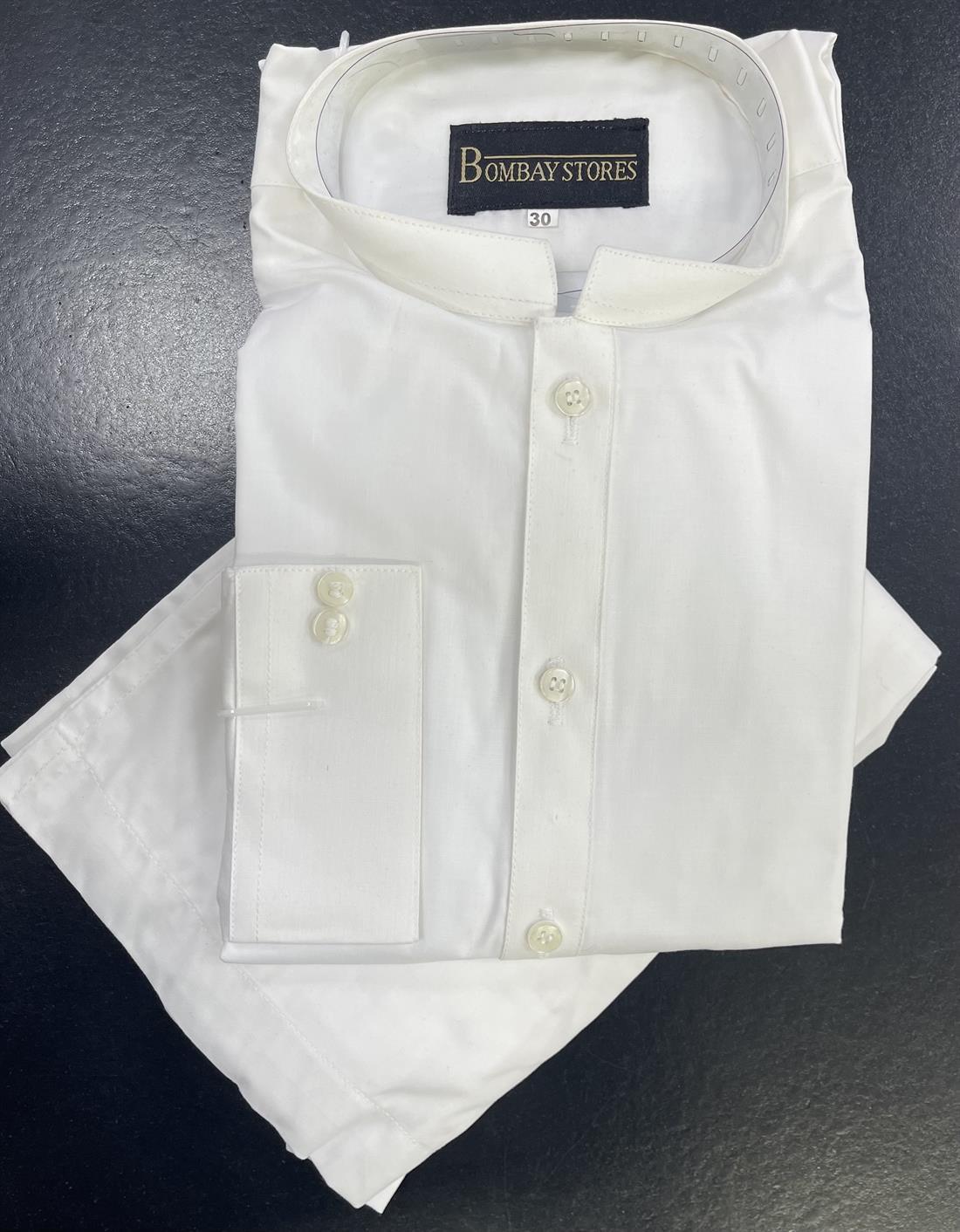Off White Boys Kurta Pyjama