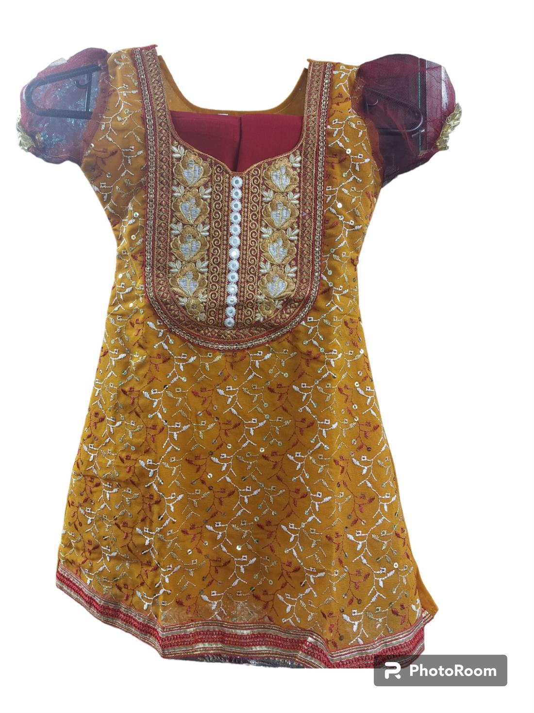 Mustard Girls 3 Piece Suits