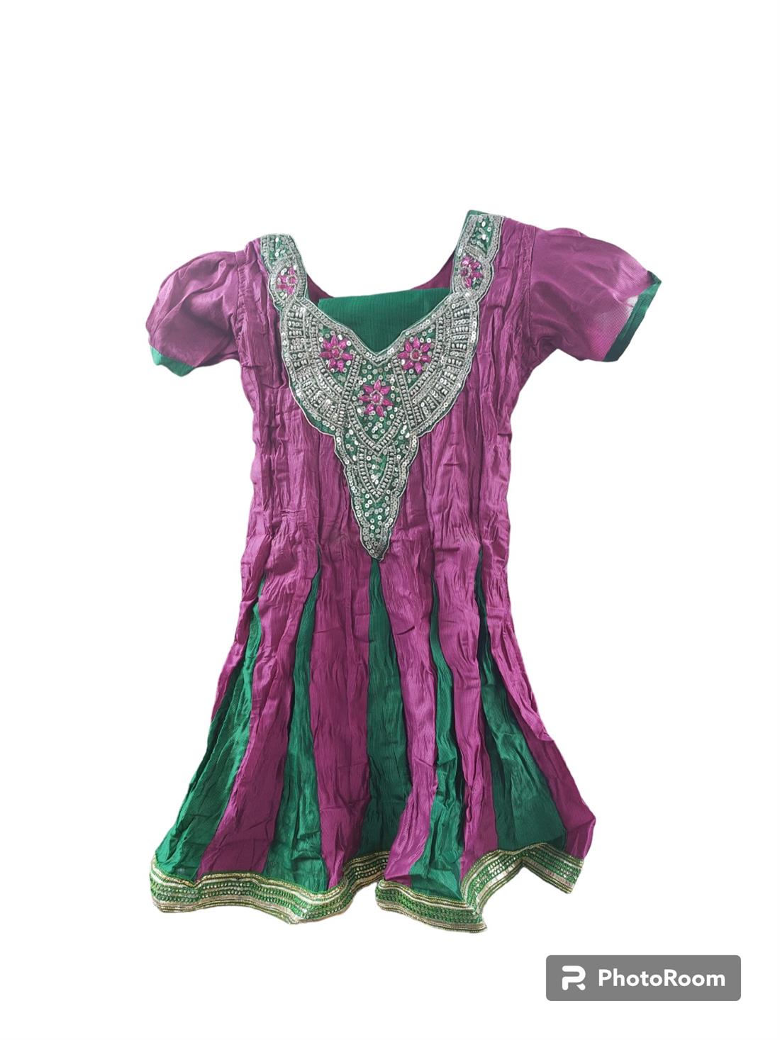 Purple Girls 3 Piece Suit