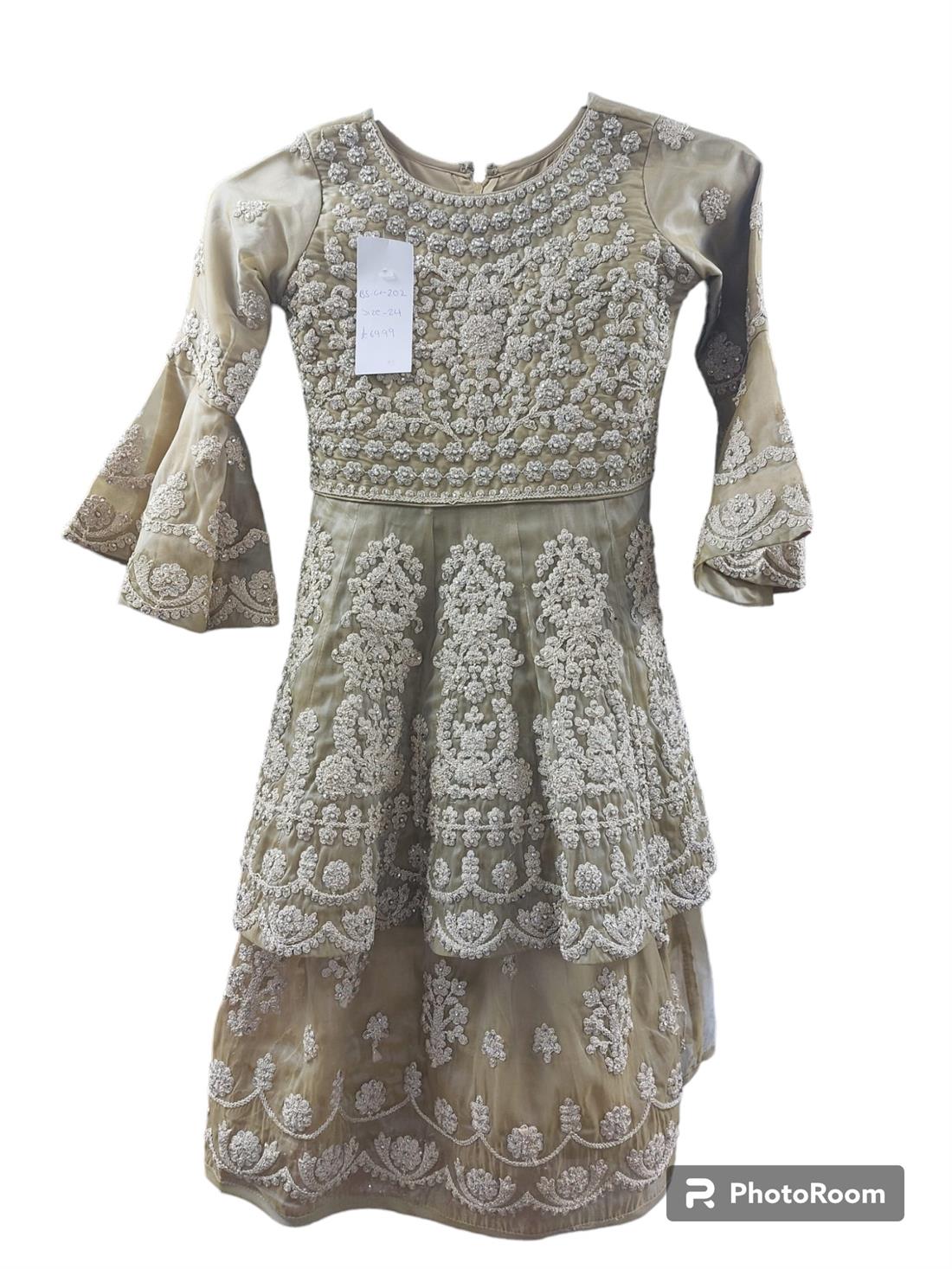 Gold Girl 3 Piece Suit