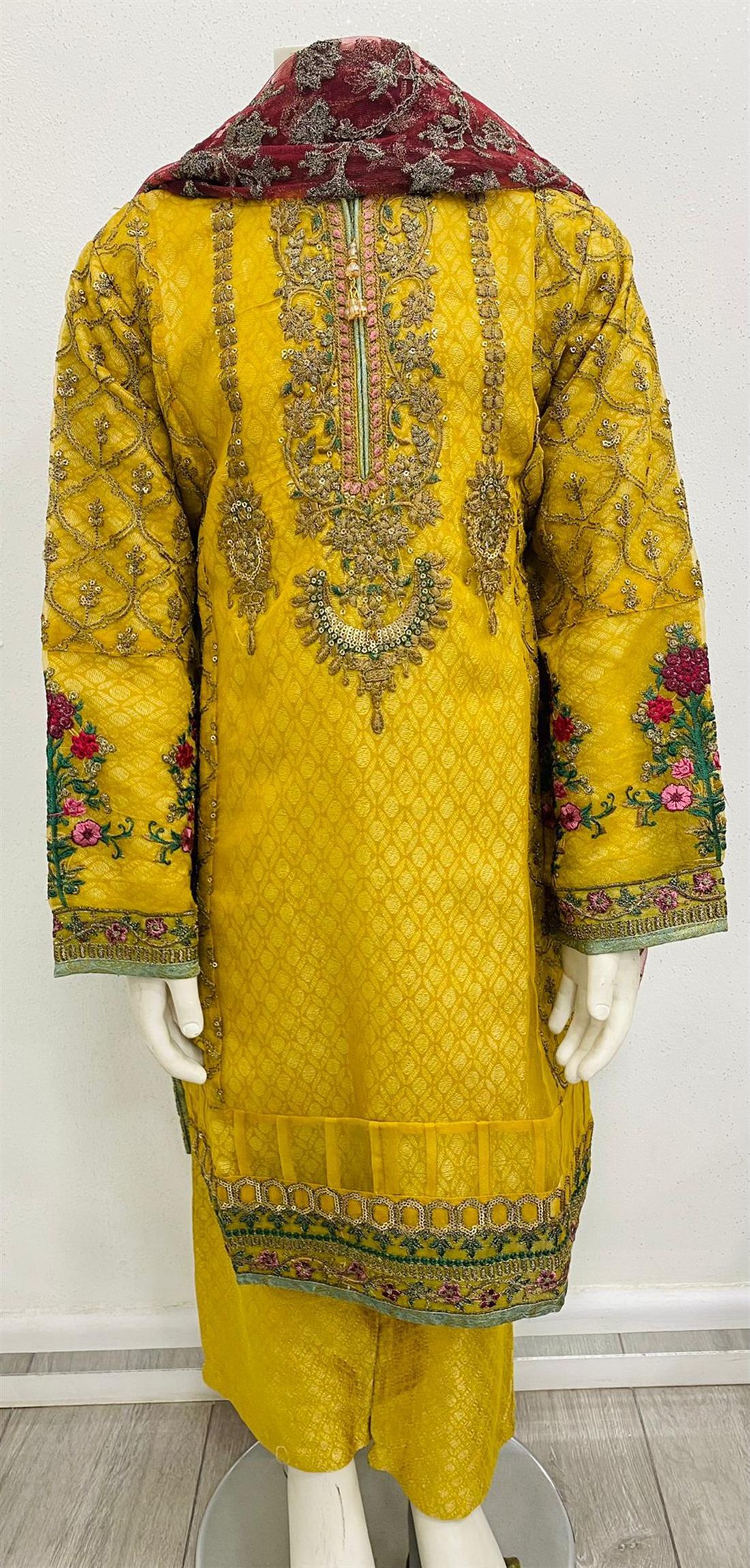 Mustard Girls 3 Piece Suit