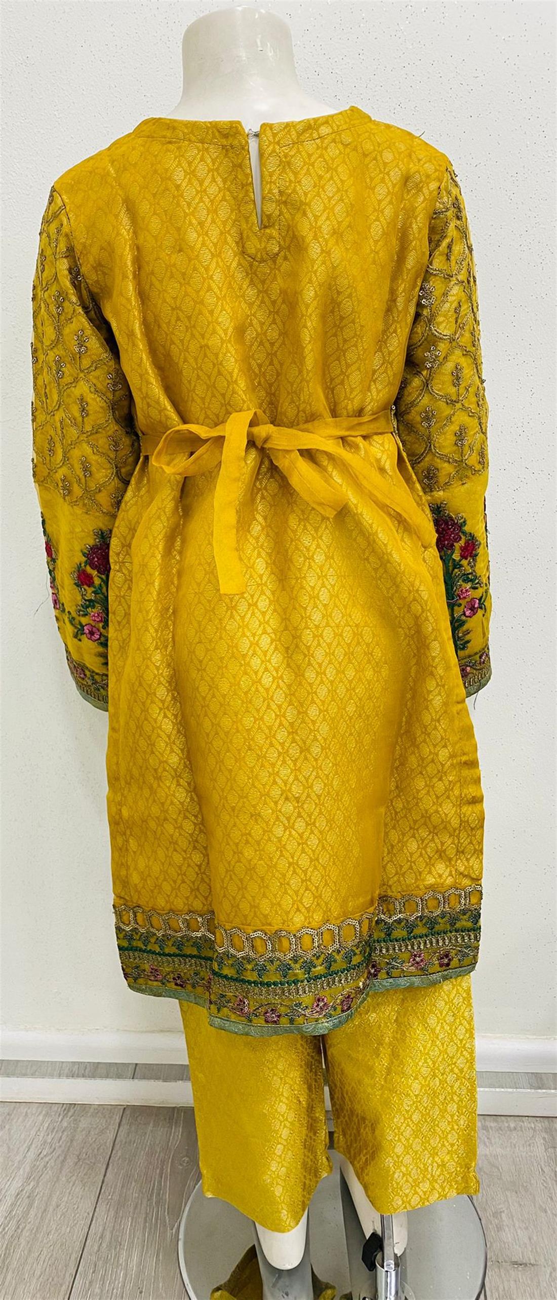 Mustard Girls 3 Piece Suit