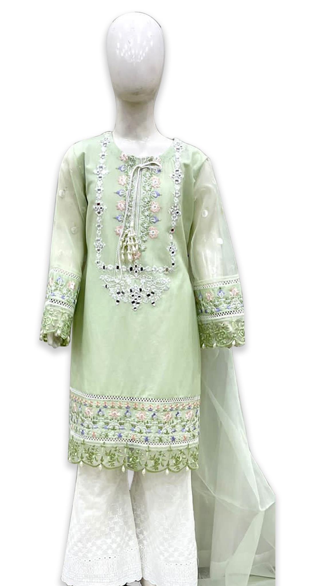 Mint Girls Mirror Suits