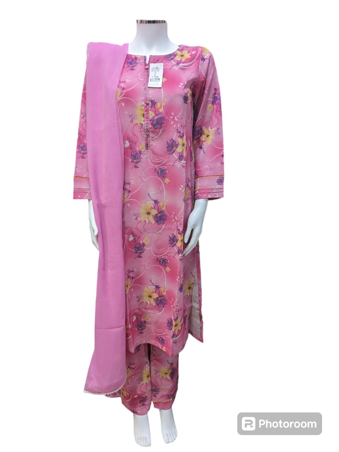 Pink Ladies 3 Piece Suit