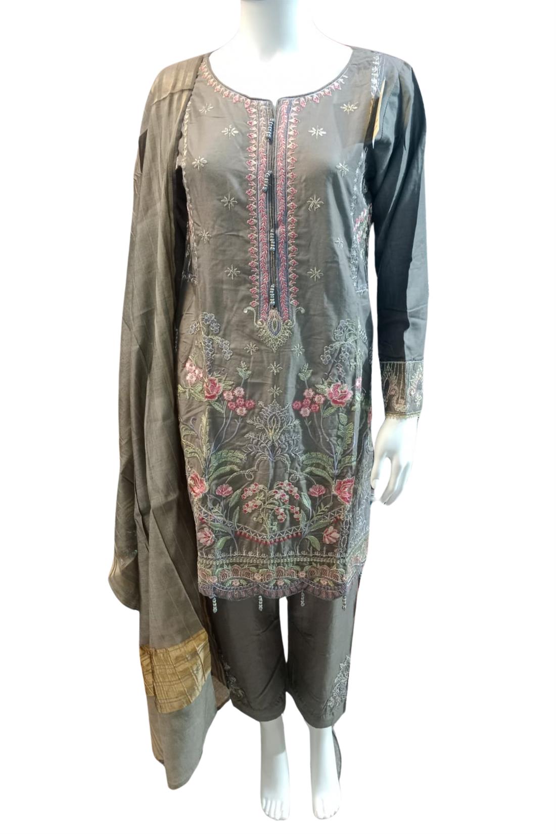 Grey Ladies 3 Piece Suit
