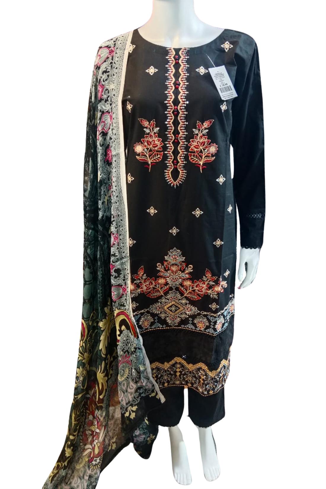 Black Ladies 3 Piece Suit