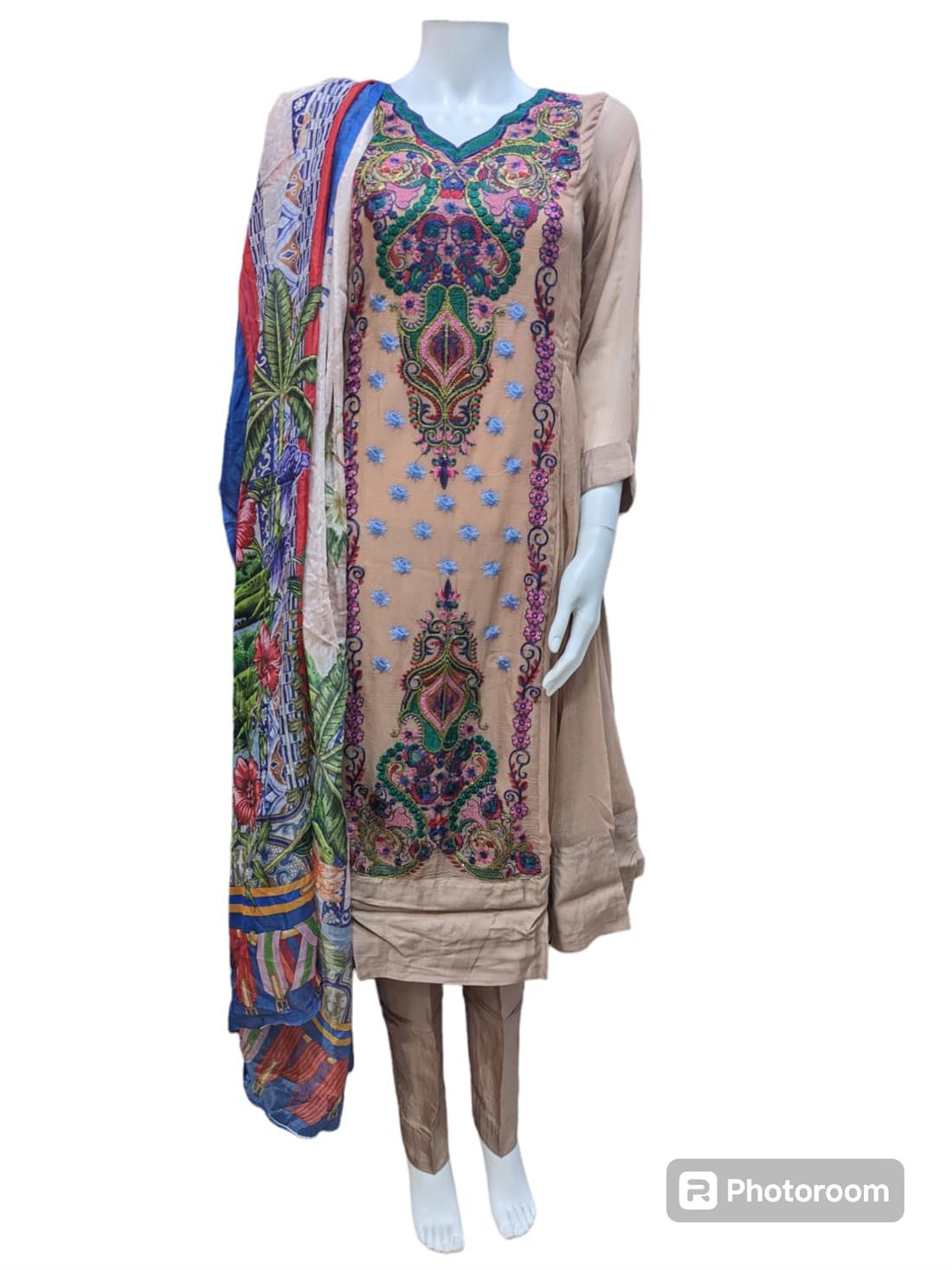 Tea Pink Ladies 3 Piece Suit
