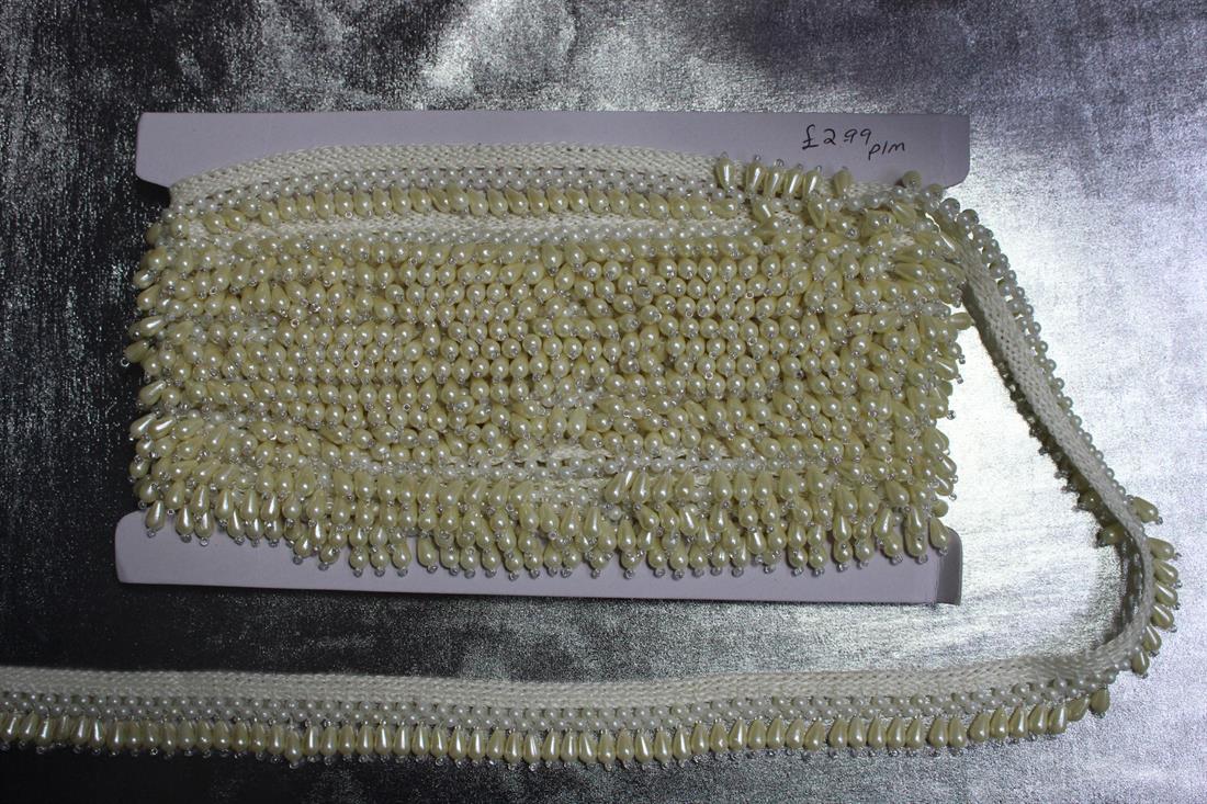 Cream Indian Style Lace