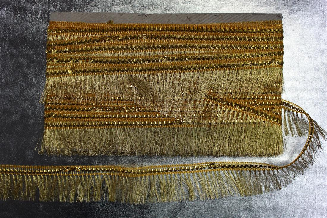Dark Gold Indian Style Lace