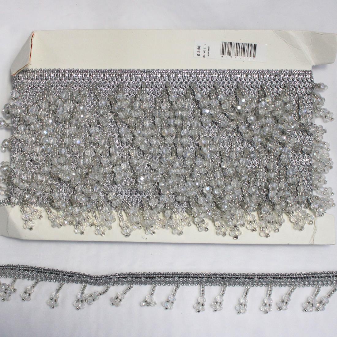 Silver Indian Style Lace