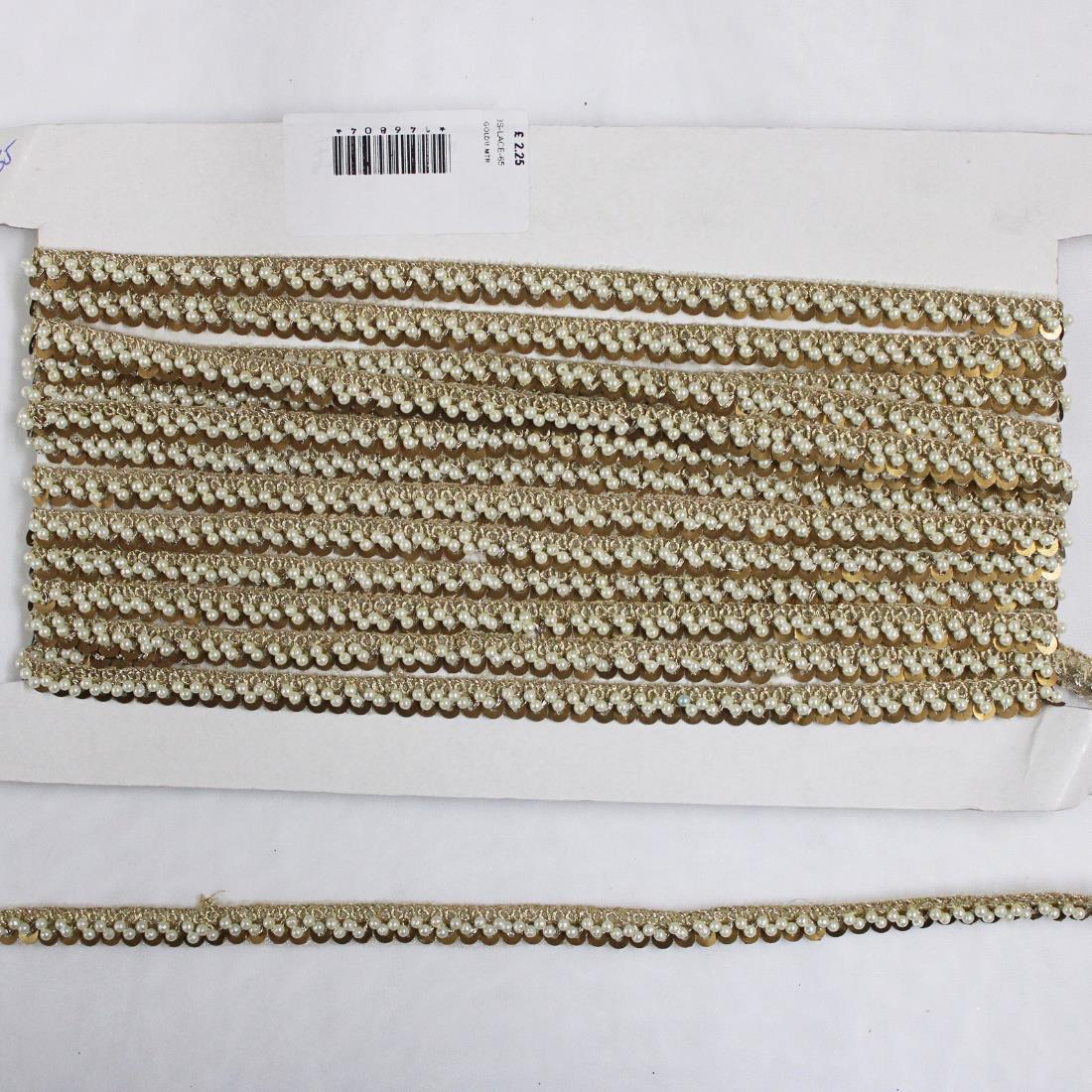 Gold Indian Style Lace