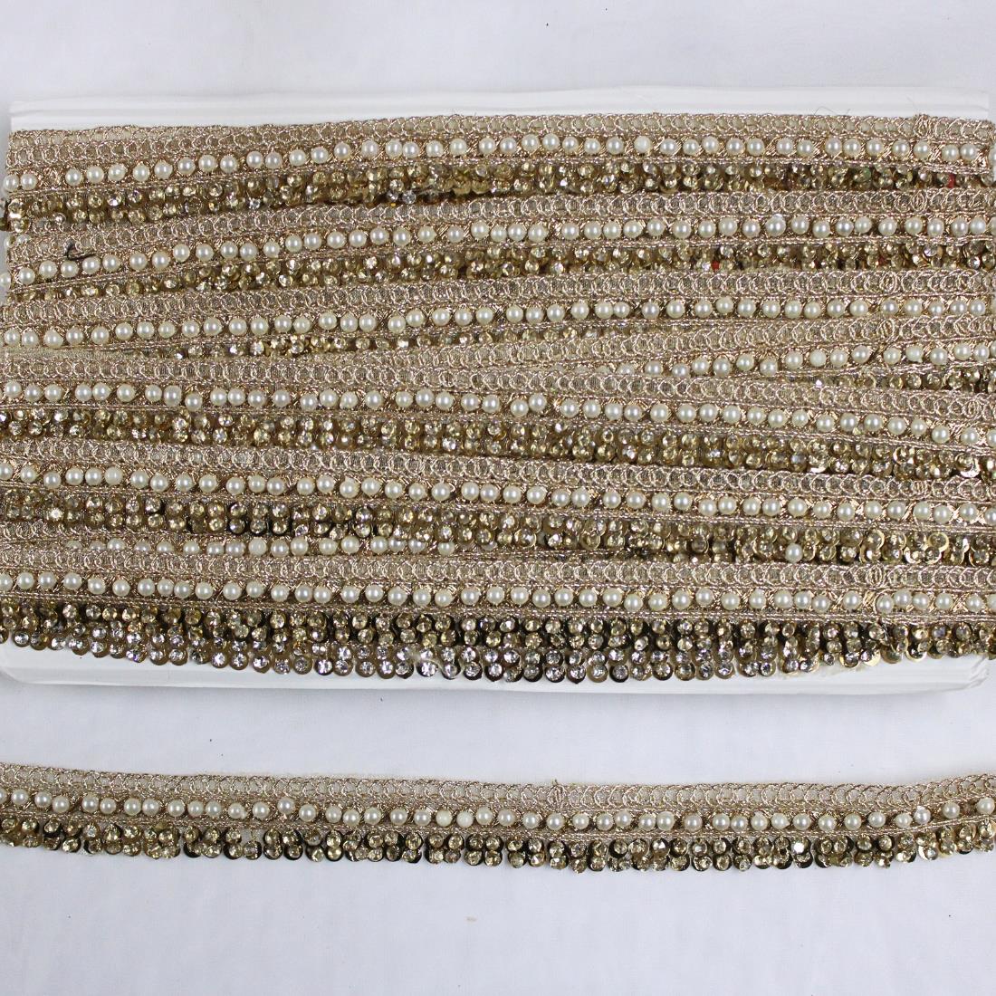 Gold Indian Style Lace