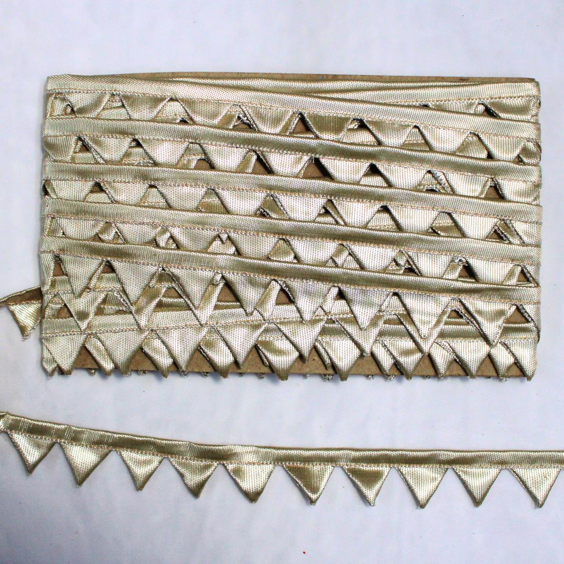 Matt Gold Indian Style Lace