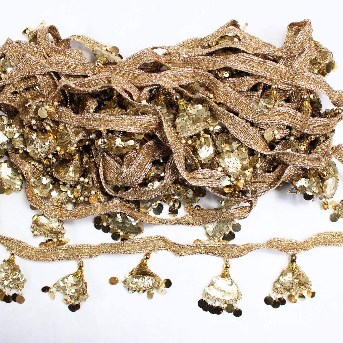 Gold Indian Style Lace