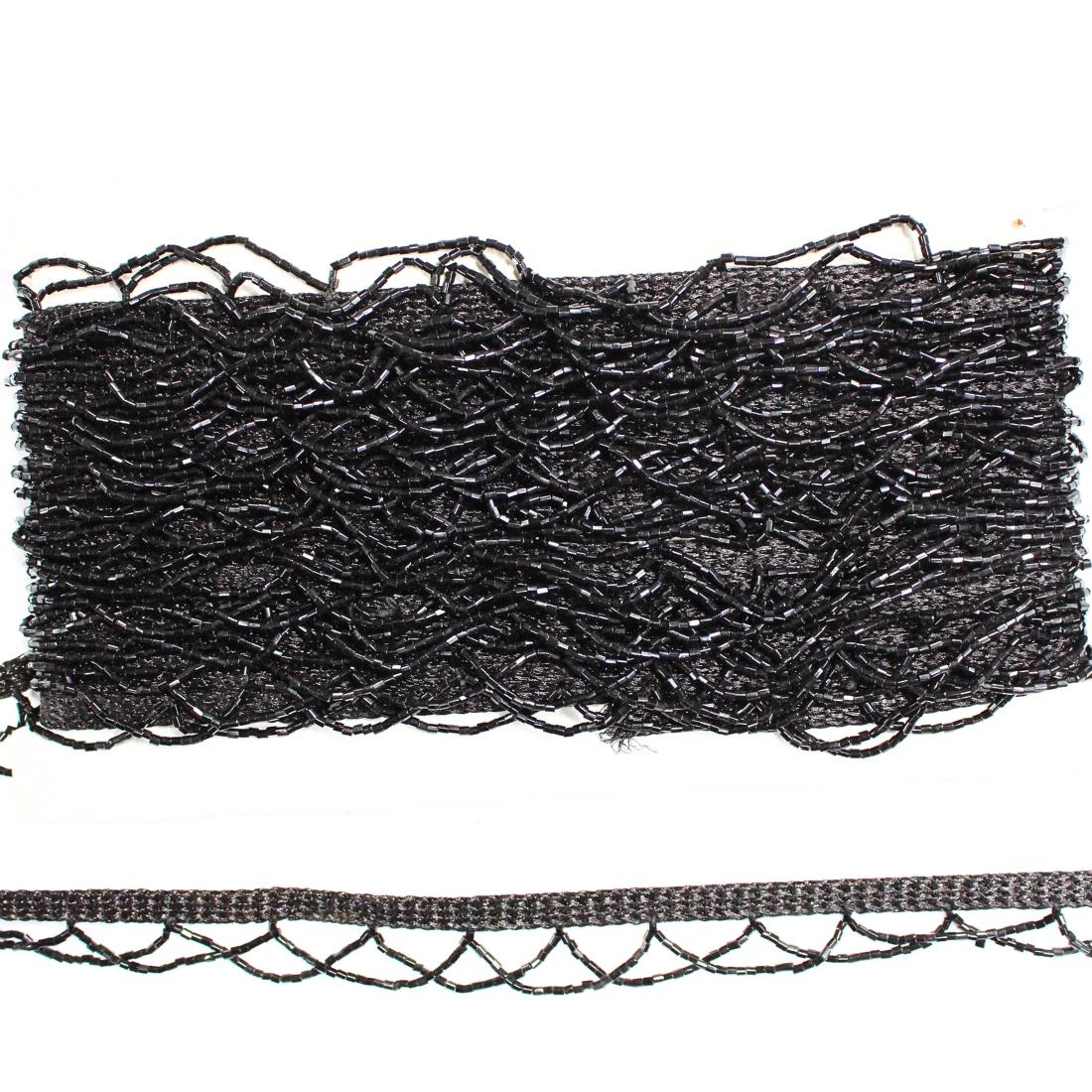 Black Indian Style Lace