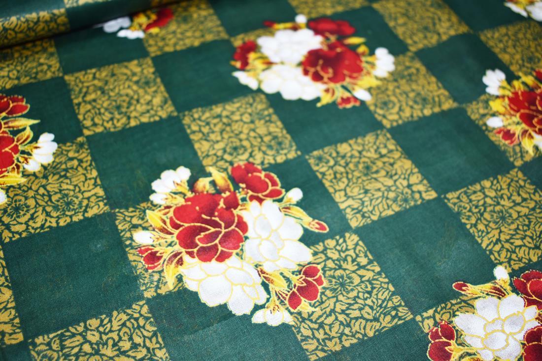 Bottle Printed Cotton Lawn Fabric - Dressmaking Blouses Tops Skits