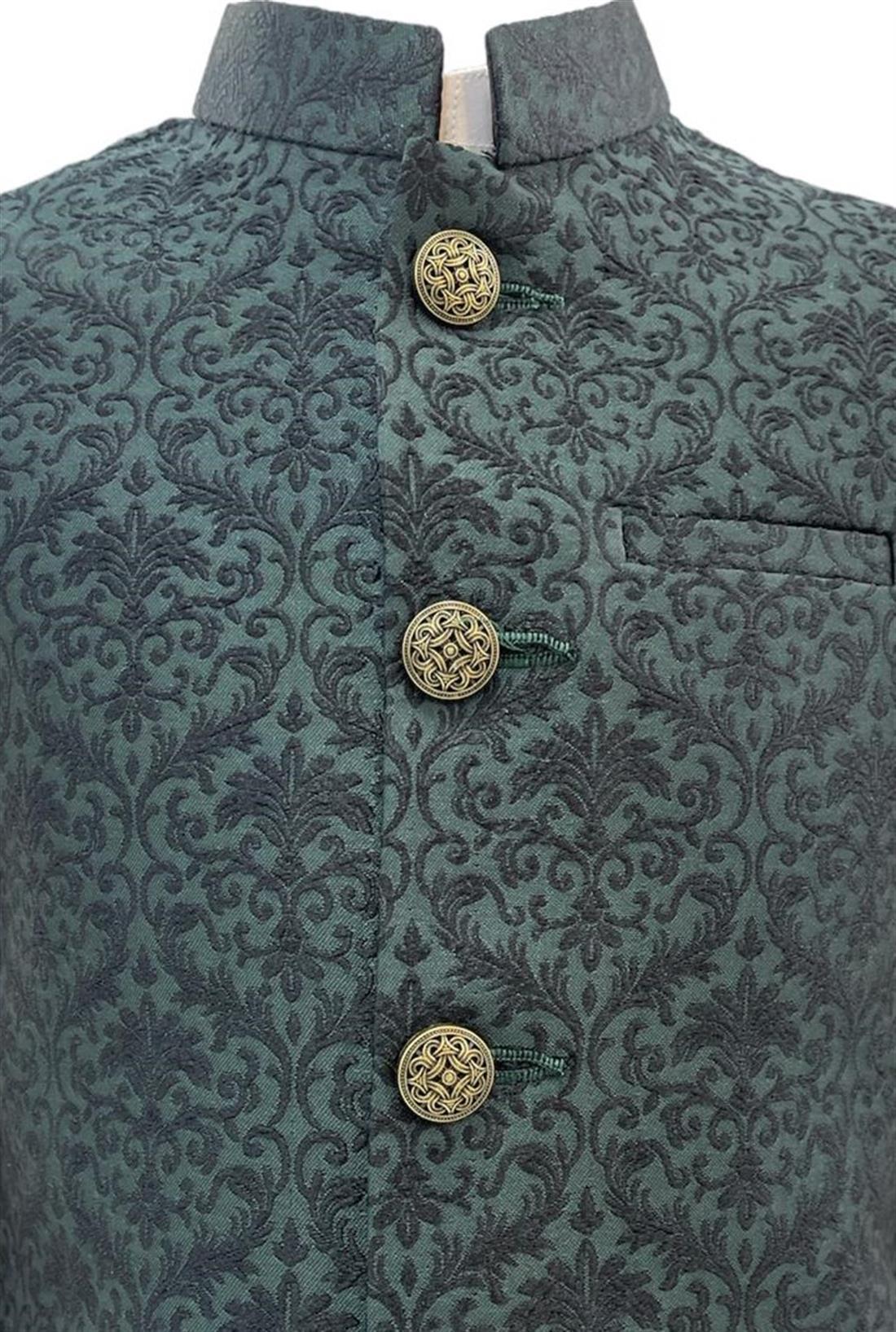 Green Mens Salwar Kameez