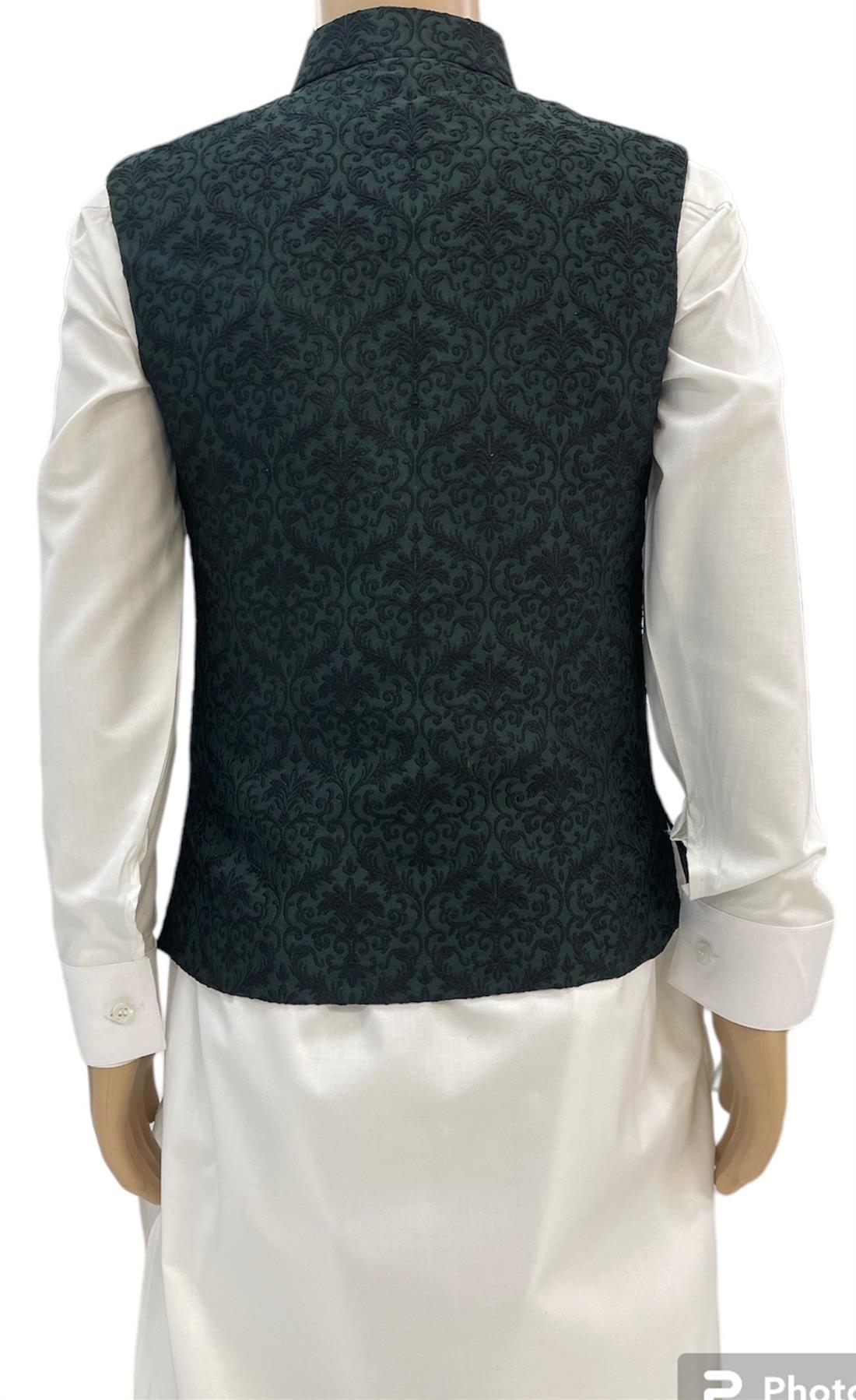 Green Mens Salwar Kameez