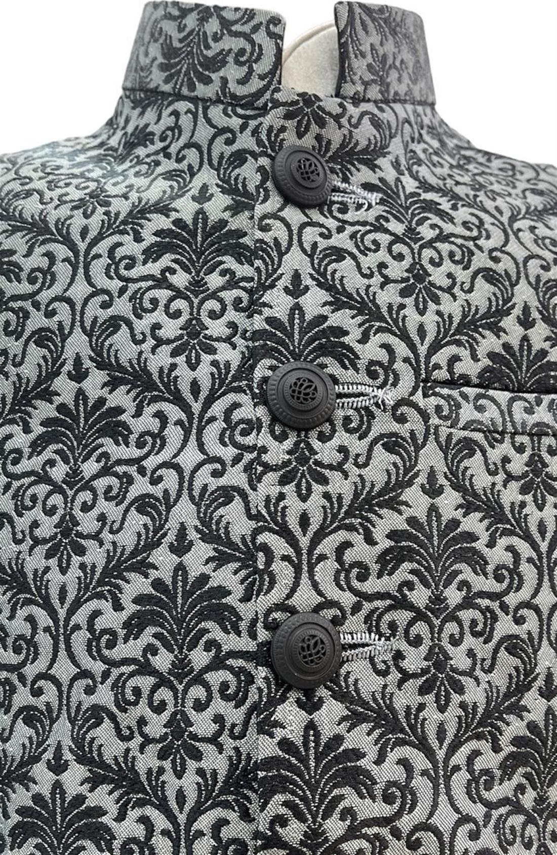 Grey Mens Salwar Kameez
