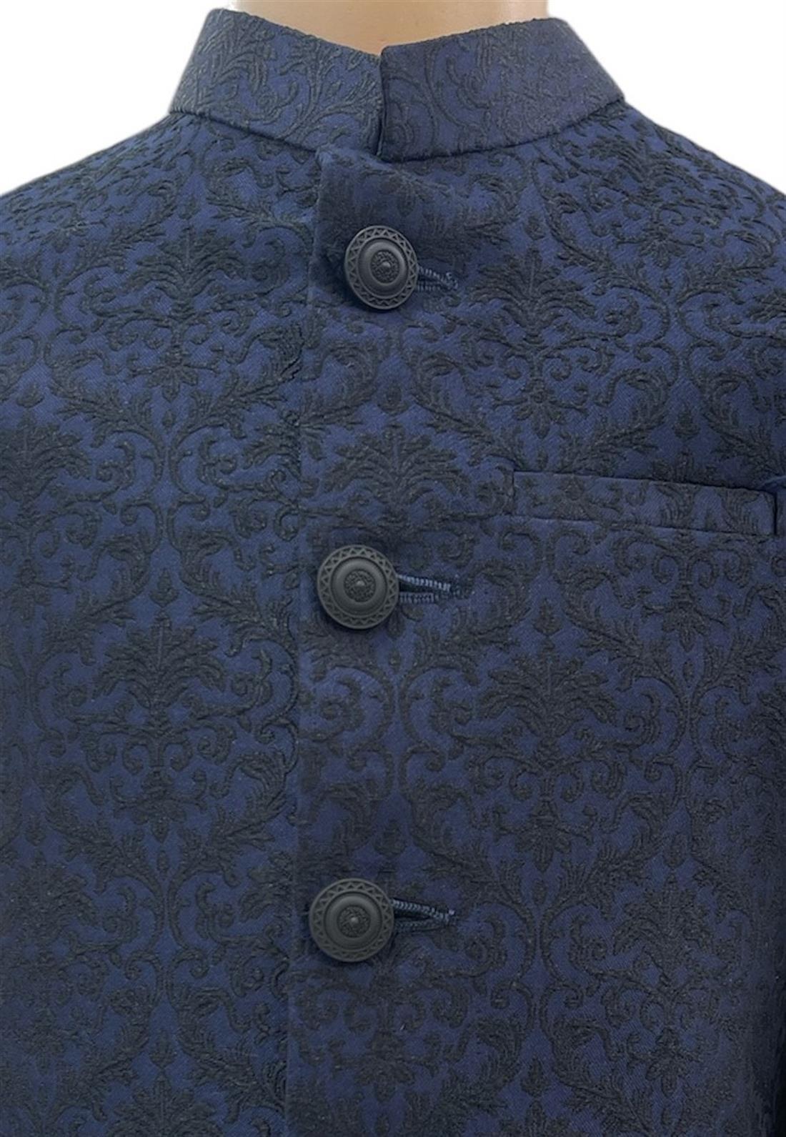 Navy Mens Salwar Kameez