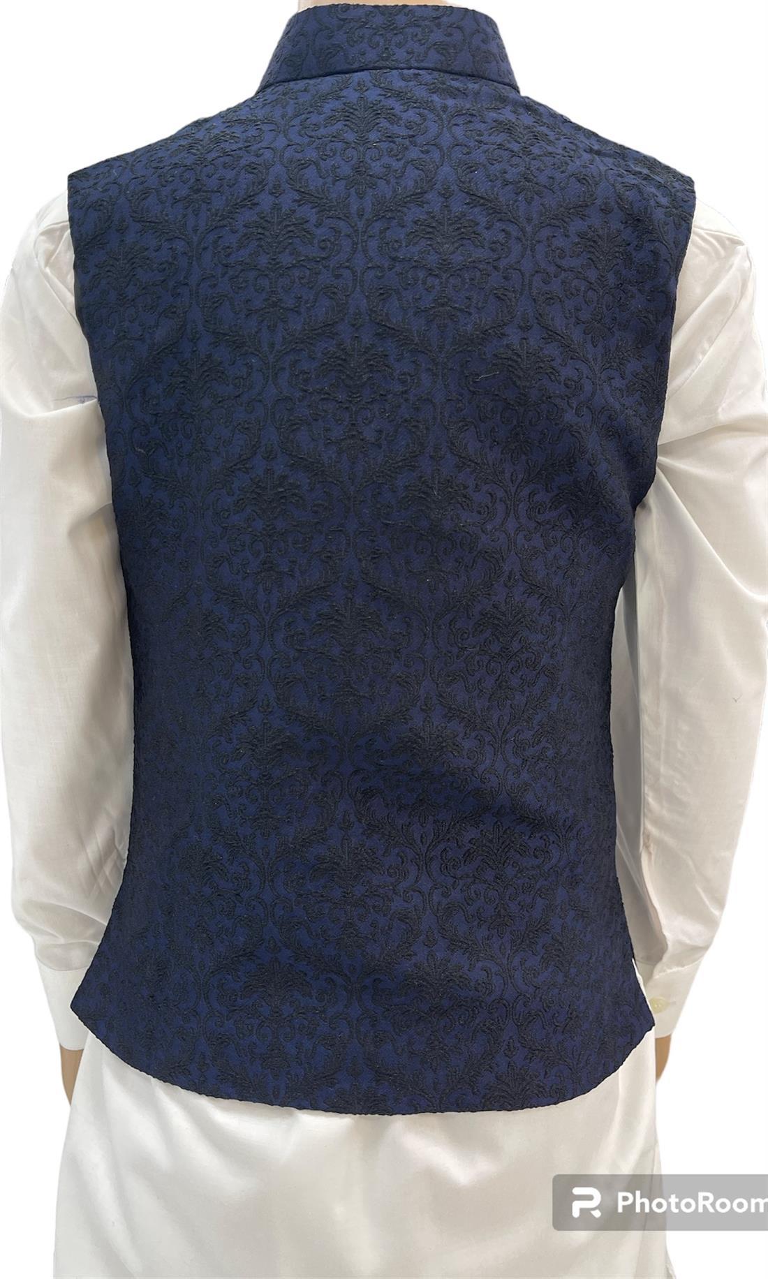 Navy Mens Salwar Kameez