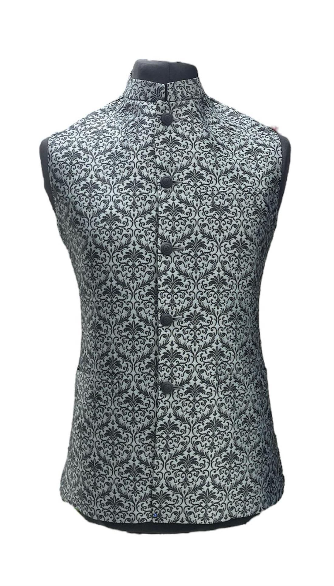 Grey Mens Salwar Kameez