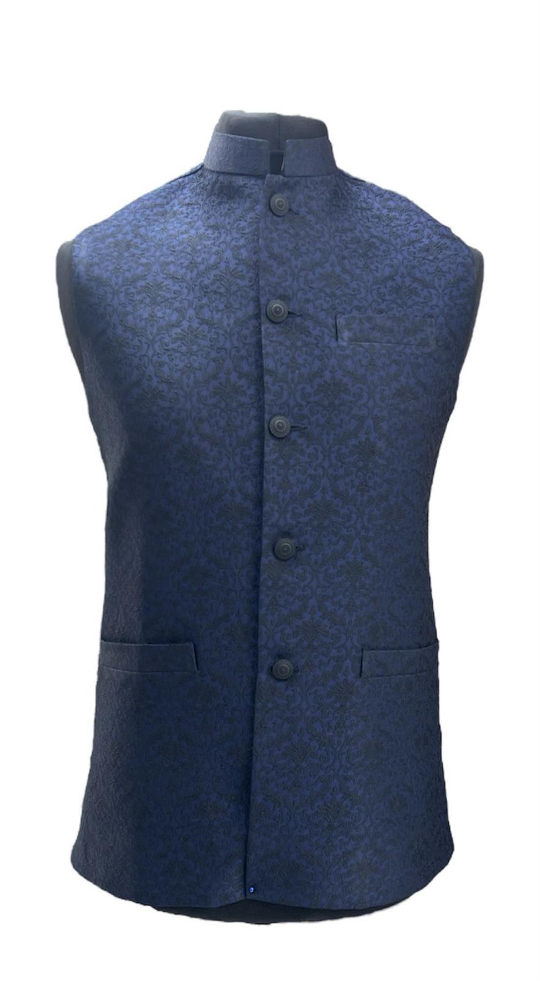 Navy Mens Salwar Kameez